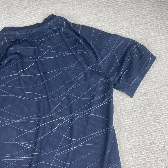 Poc Sports Cycling Running Light Tee T Shirt Jersey Short Sleeve Blue Sz s Read* - Picture 15 of 16